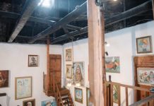 FOTO/ Drejt përfundimit restaurimi i banesës monument kulture kat. 1, e piktorit Sali Shijaku