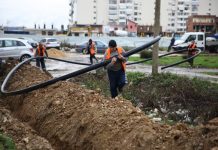 Tiranë, ndërhyrje në rrjetin e kanalizimeve në rrugën “Athanas Tashko”