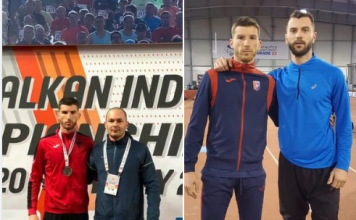 Dy kampionët/ Izmir Smajlaj dhe Franko Burraj marrin dy medalje dhe ngrenë lart flamurin në Beograd