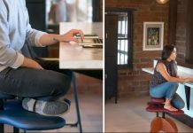 FOTOT/ Kjo është karrigia më në modë e momentit, iu mundëson të uleni këmbëkryq në zyre