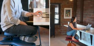 FOTOT/ Kjo është karrigia më në modë e momentit, iu mundëson të uleni këmbëkryq në zyre