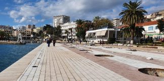 FOTO/ Sezoni i ri turistik e gjen Sarandën me shëtitore të re
