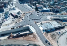 FOTOT/ Punimet në sheshin “Shqiponja”, së shpejti hapet tuneli nr. 3