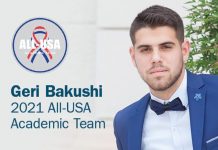 SHBA/ I riu shqiptar zgjidhet mes 20 studentëve më të mirë në Ekipin “All-USA”