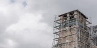 FOTO/ Nis puna për restaurimin e kullës-simbol në Kalanë e Krujës