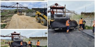 FOTO/ Tjetër investim në infrastrukturën rrugore në Rrogozhinë