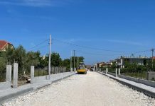 FOTOT/ Punimet në rrugën “Çameria” dhe unazën e qytetit Kavajë