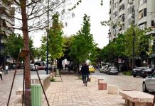 FOTOT / I rikthehet shkëlqimi “Bulevardit Zogu I”, një nga rrugët më të vizituara në Tiranë ku gjallon biznesi
