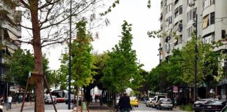 FOTOT / I rikthehet shkëlqimi “Bulevardit Zogu I”, një nga rrugët më të vizituara në Tiranë ku gjallon biznesi