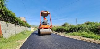 FOTOT/ Rikonstruksioni i rrugës Drizë-Myrteza, shihni sa kanë avancuar punimet