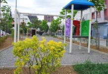 FOTO/ Nga këndi i lojërave te parkimi, Tiranës i shtohet një tjetër shesh rekreativ