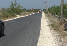 FOTO/ Vlorë, drejt përfundimit rruga e re që të çon në Nartë