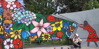 Nermin Shurdha, artistja që u jep jetë mureve të Shkodrës përmes pikturave