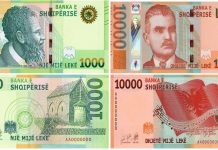 FOTO/ Nga 30 Qershori hidhet në treg kartëmonedha 10 mijë Lekë, ja si duket