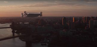 FOTOT/ “Autobusi dron” që do të mundësojë transportin publik