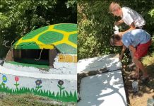 VIDEOLAJM/ Bunkerët e diktaturës marrin jetë nga pasioni dhe dashuria e 2 artistëve të vegjël lezhjanë