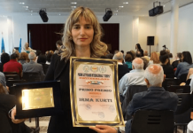 Irma Kurti fiton çmimin e parë me poezinë kushtuar emigrantëve