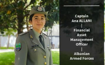 Ana Allani, një kapitene shqiptare në Akademinë Mbretërore