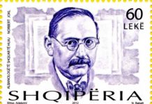 FOTOT/ Tre më të mëdhenjtë e albanologjisë, pjesë e filatelisë