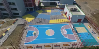 FOTOT/ Rindërtohet shkolla dhe kopshti “Dom Nikollë Kaçorri” në Kamzë, standarde europiane për 420 fëmijë