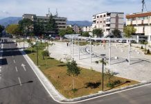 FOTOT/ Një nga lulishtet më të vjetra në Ballkan, parku i rehabilituar i Burrelit tërheq qytetarët