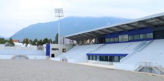 FOTOT/ Edhe Kukësi me stadium modern, punimet drejt fundit, vendosen stolat