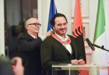 Një nga violinistët më të mëdhenj në botë, dekoratë nga Presidenti i Italisë për Olen Cesarin