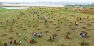 FOTOT – Mbillen 1500 pemë të reja në Paskuqan