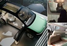 FOTOT/ “Divani” me katër rrota! Makinë fantastike dhe “dhomë ndenje”