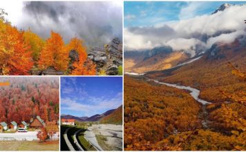 FOTOT/ Nga Vermoshi në Valbonë, magjia e vjeshtës në veriun e Shqipërisë