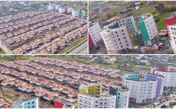 FOTO/ Fushë-Krujë, banorët që humben banesat do ta festojnë vitin e ri në shtëpitë e reja