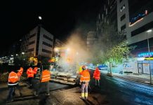 FOTOT/ Unaza e Madhe e Tiranës drejt përfundimit