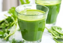 Lëngu i gjelbër ideal për pastrimin e gjakut dhe gjithë organizmit