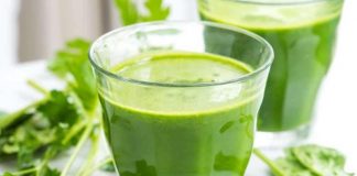 Lëngu i gjelbër ideal për pastrimin e gjakut dhe gjithë organizmit