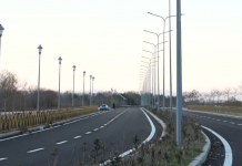 Korsi biçikletash, ndriçim dhe gjelbërim/ Hapet për qarkullimin e automjeteve loti i parë i bajpasit të Shkodrës