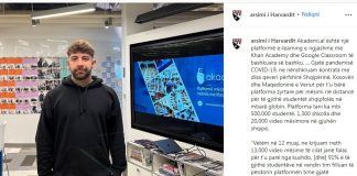 Krijoi platformën mësimore që ndihmoi nxënësit gjatë pandemisë, Universiteti i Harvardit promovon të riun shqiptar