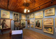 FOTOT – Rihapet pas restaurimit shtëpia-muze e piktorit Vangjush Mio