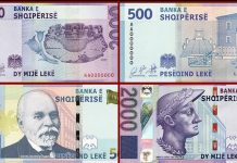 FOTOT/ Marrin pamje të re edhe 500 lekëshi dhe 2000 lekëshi, hidhen në treg kartmonedhat e reja