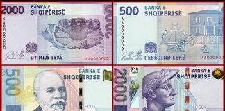 FOTOT/ Marrin pamje të re edhe 500 lekëshi dhe 2000 lekëshi, hidhen në treg kartmonedhat e reja
