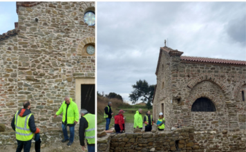 Vijon restaurimi i Kishës së Skënderbeut në Kepin e Rodonit