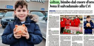 I dhuroi kursimet Kryqit të Kuq, 6 vjeçari shqiptar bën jehonë në mediat italiane: Një histori që të ngroh zemrën