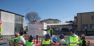 FOTOT/ Një “Qytet Trafiku” vetëm për fëmijët