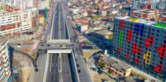 FOTOT/ Unaza e Madhe e Tiranës thuajse e përfunduar