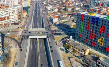 FOTOT/ Unaza e Madhe e Tiranës thuajse e përfunduar