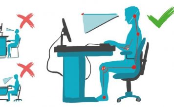 Si të qendroni në mënyrën e duhur para kompjuterit dhe të mos keni asnjëherë dhimbje shpine dhe sysh