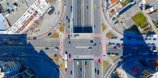 FOTOT/ Përfundon nënkalimi në segmentin “Pallati me Shigjeta-Nyja Shqiponja”