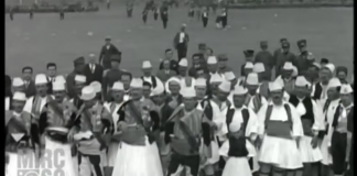 Filmimi i rrallë/ Himni Kombëtar “Rreth flamurit të përbashkuar”, interpretim i vitit 1929