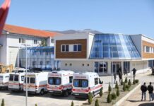 FOTOT/ Korpusi Spitalor i Kukësit drejt përfundimit, shihni si duket spitali i ri