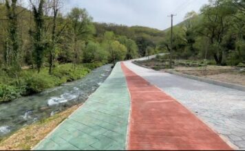 Pedonale dhe korsi për biçikleta. Shihni si është transformuar Syri i Kaltër