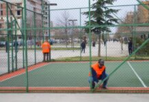 FOTO/ Tiranës i shtohen edhe dy terrene sportive